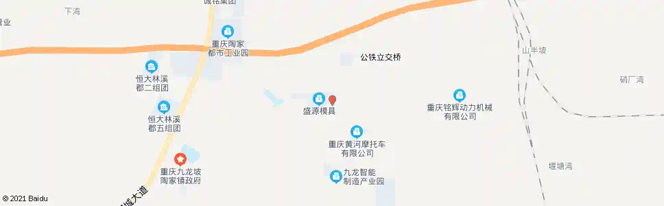 重庆铜陶路口_公交站地图_重庆公交_妙搜公交查询2025