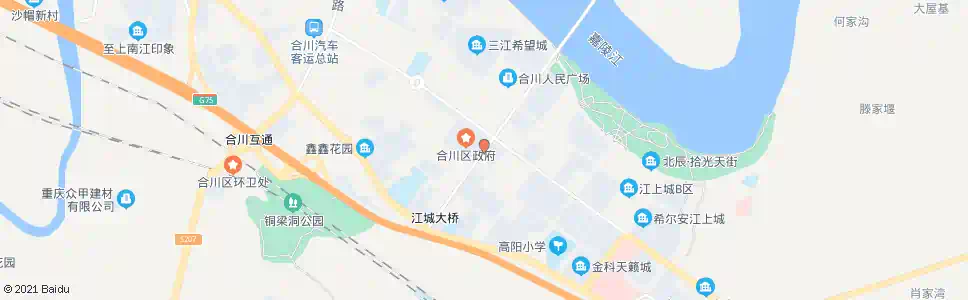 重庆江城大道_公交站地图_重庆公交_妙搜公交查询2025
