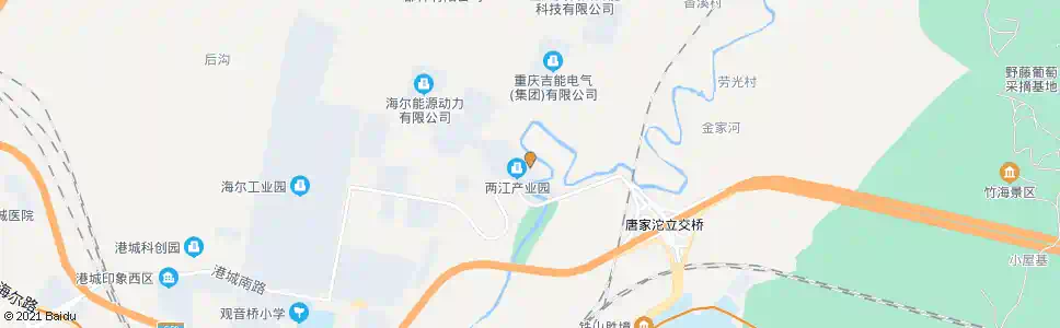 重庆港城东环路_公交站地图_重庆公交_妙搜公交查询2025