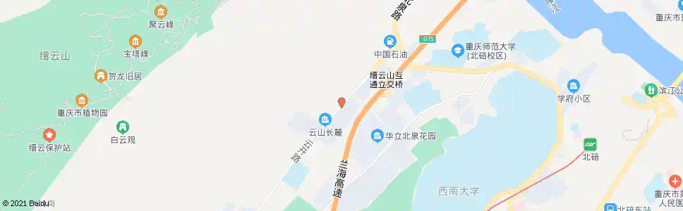 重庆云开路4站_公交站地图_重庆公交_妙搜公交查询2025