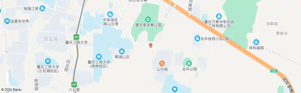 重庆黄沙坎_公交站地图_重庆公交_妙搜公交查询2025