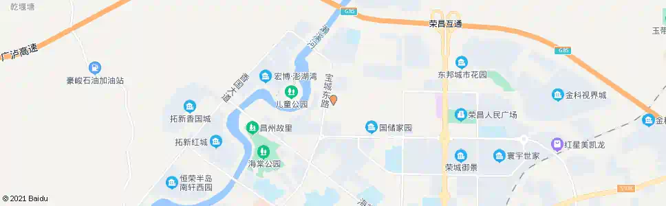 重庆昌元幼儿园_公交站地图_重庆公交_妙搜公交查询2025