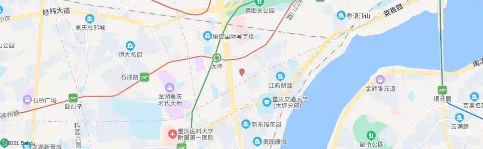 重庆大黄路口_公交站地图_重庆公交_妙搜公交查询2025