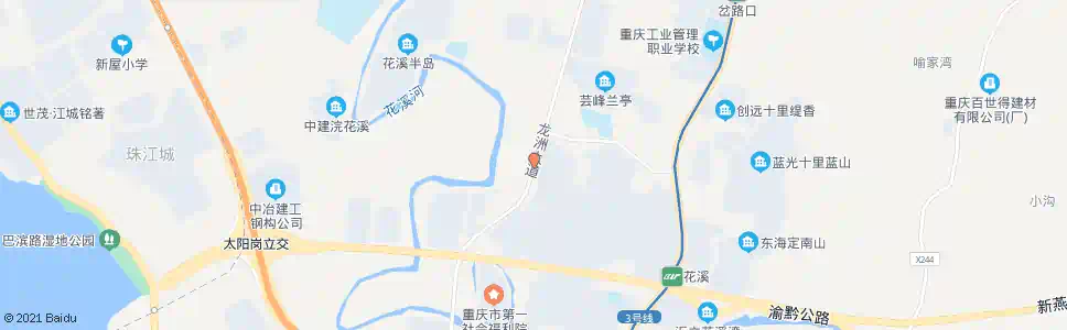 重庆民主村赋鑫江南御府_公交站地图_重庆公交_妙搜公交查询2025