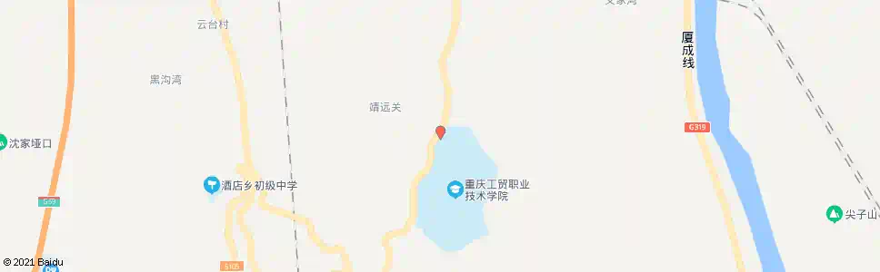 重庆工贸学院_公交站地图_重庆公交_妙搜公交查询2025