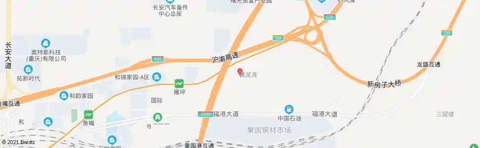 重庆物流中心_公交站地图_重庆公交_妙搜公交查询2025
