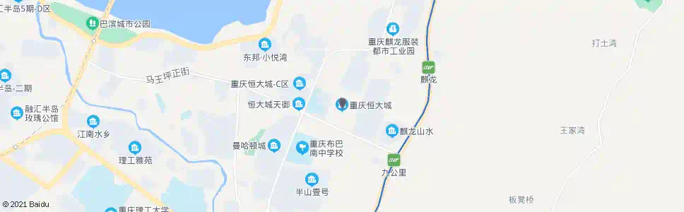 重庆双福恒大城_公交站地图_重庆公交_妙搜公交查询2025