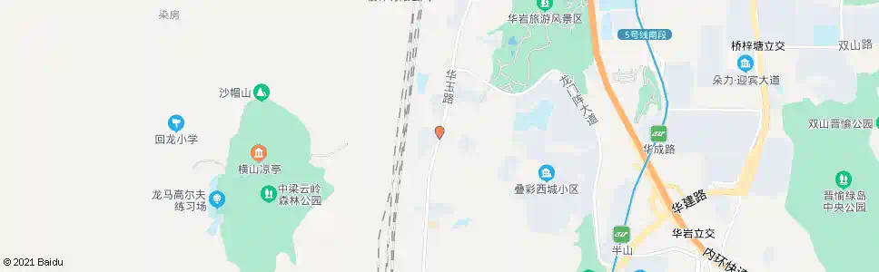 重庆华玉路_公交站地图_重庆公交_妙搜公交查询2025