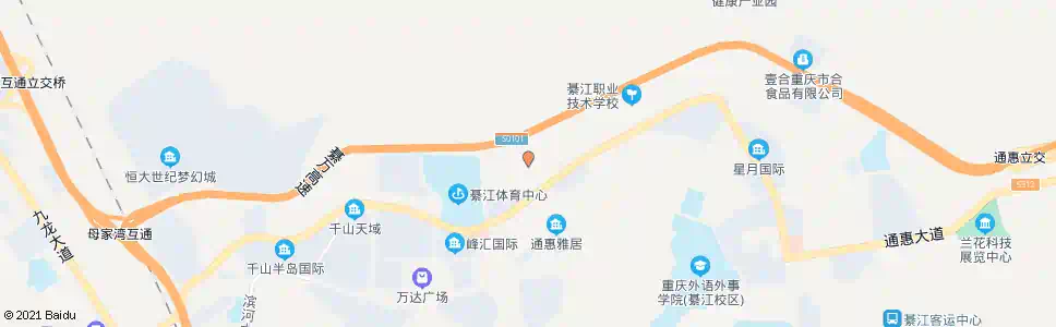 重庆通惠小学_公交站地图_重庆公交_妙搜公交查询2025