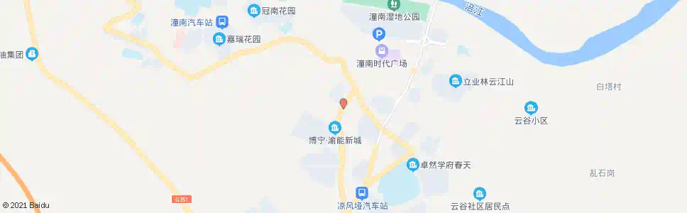 重庆现代庄园_公交站地图_重庆公交_妙搜公交查询2025