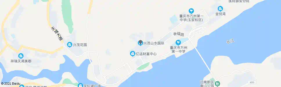 重庆兴茂山水国际_公交站地图_重庆公交_妙搜公交查询2025