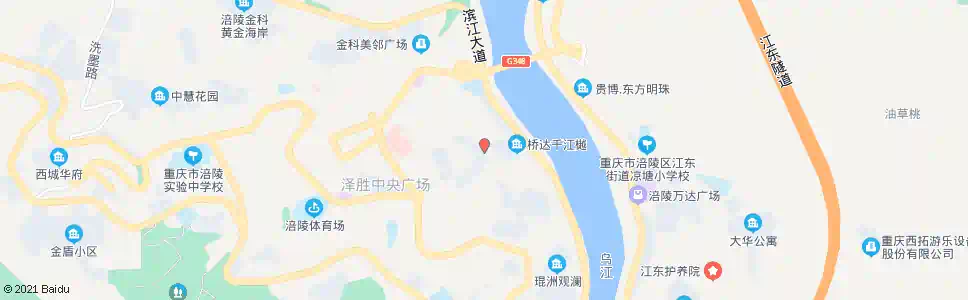 重庆海陵支路_公交站地图_重庆公交_妙搜公交查询2025