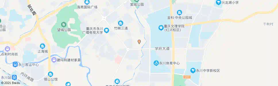 重庆红河枫景_公交站地图_重庆公交_妙搜公交查询2025