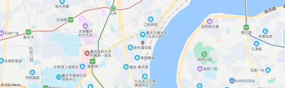 重庆星月湾(小区)_公交站地图_重庆公交_妙搜公交查询2025