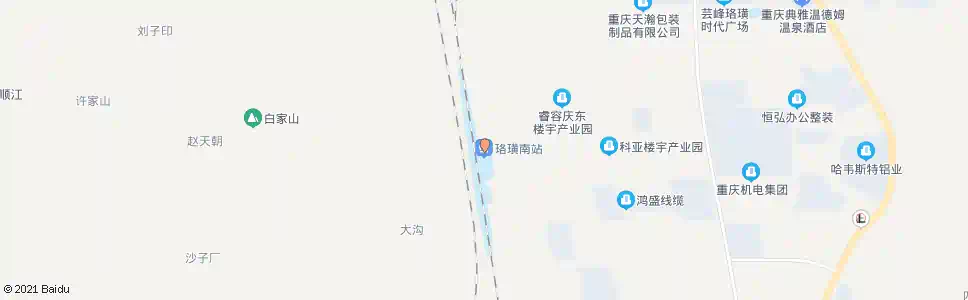 重庆工业园区南站_公交站地图_重庆公交_妙搜公交查询2025