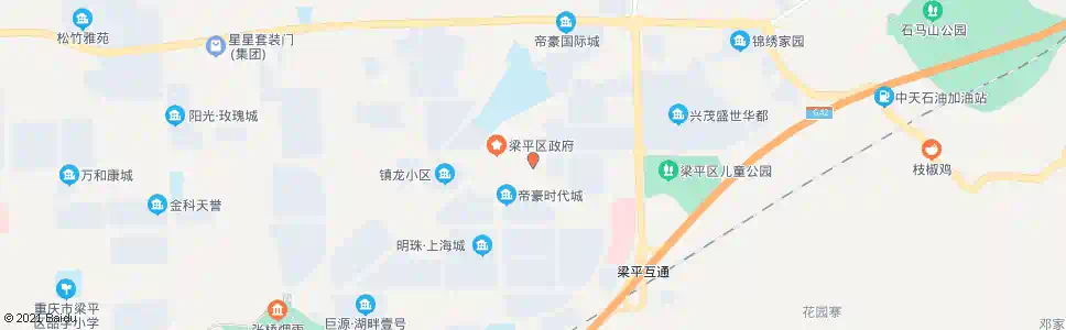 重庆梁平交易中心_公交站地图_重庆公交_妙搜公交查询2025