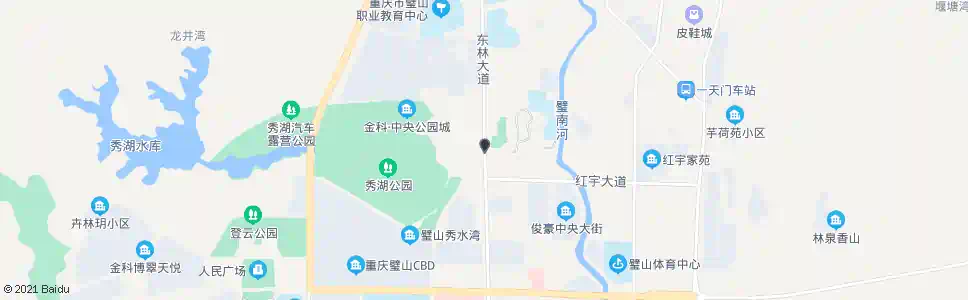 重庆璧山党校_公交站地图_重庆公交_妙搜公交查询2025