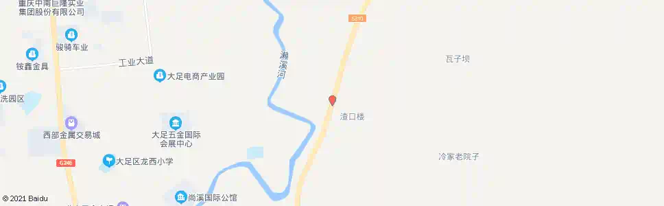 重庆雅美佳湿地公园_公交站地图_重庆公交_妙搜公交查询2025