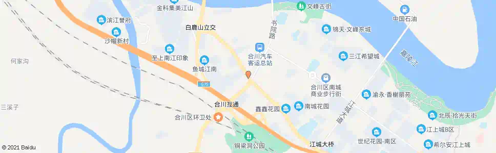 重庆上什字_公交站地图_重庆公交_妙搜公交查询2025