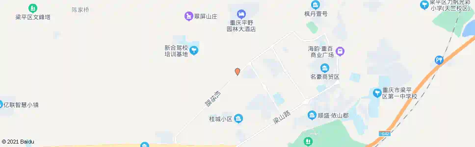 重庆安泰驾校_公交站地图_重庆公交_妙搜公交查询2025