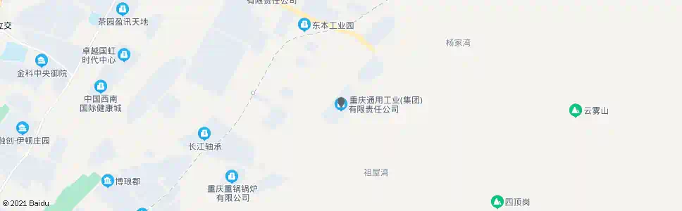 重庆通用工业集团_公交站地图_重庆公交_妙搜公交查询2025