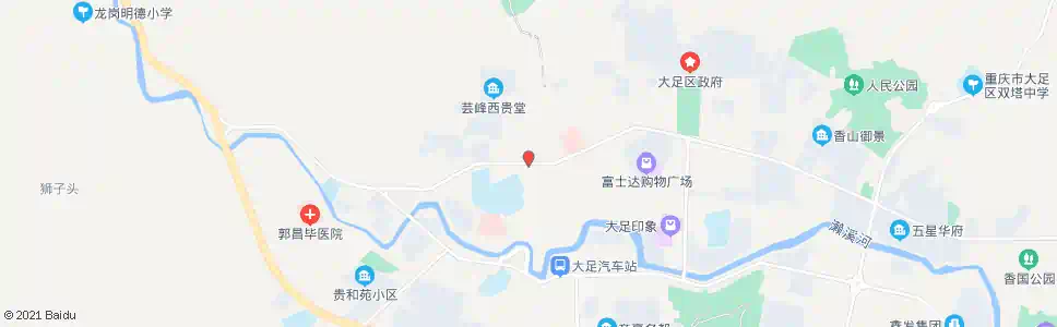 重庆北禅小区_公交站地图_重庆公交_妙搜公交查询2025