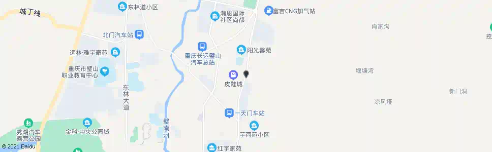 重庆万盛花园_公交站地图_重庆公交_妙搜公交查询2025