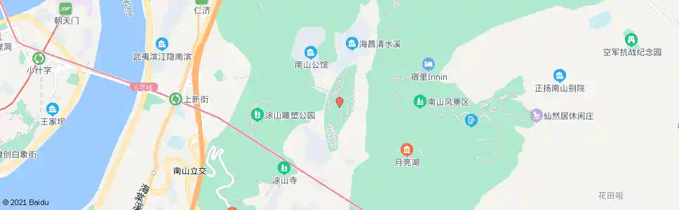 重庆加勒比海水世界_公交站地图_重庆公交_妙搜公交查询2025