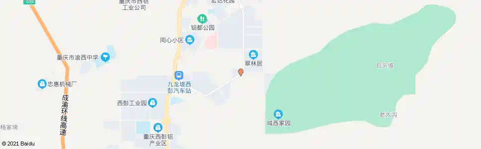 重庆桥凼村_公交站地图_重庆公交_妙搜公交查询2025