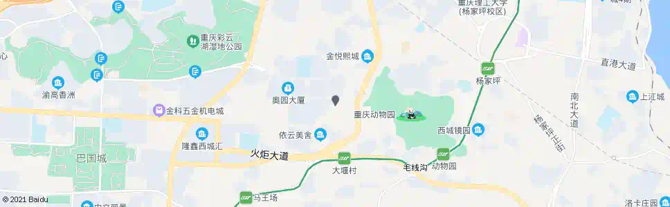 重庆渝溪医院_公交站地图_重庆公交_妙搜公交查询2025