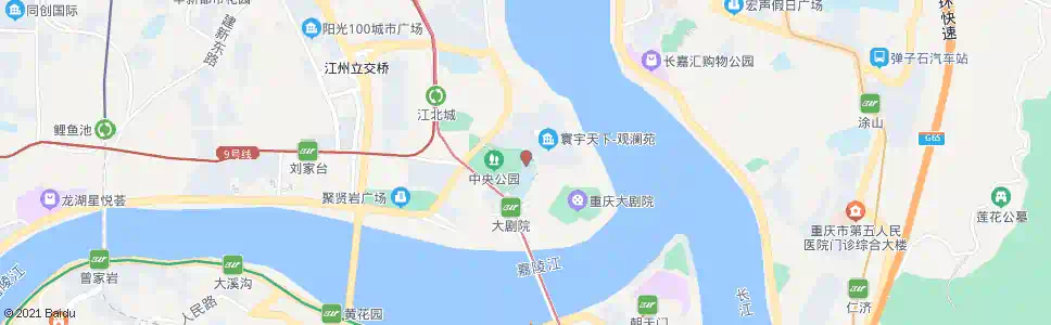 重庆重庆科技馆_公交站地图_重庆公交_妙搜公交查询2025