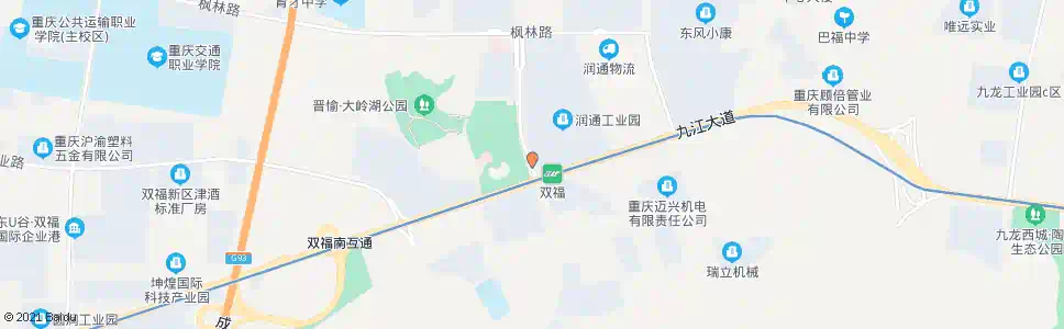 重庆双福_公交站地图_重庆公交_妙搜公交查询2025