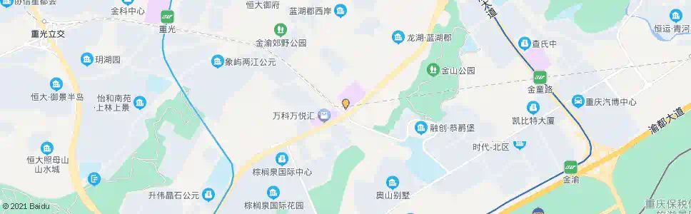 重庆龙安路_公交站地图_重庆公交_妙搜公交查询2025