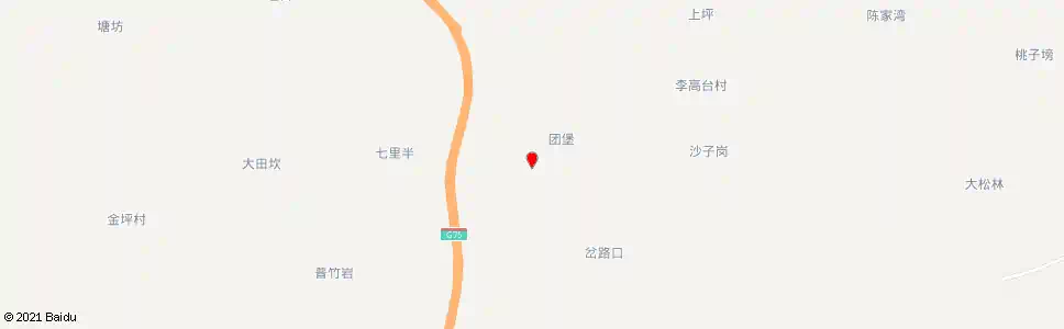 重庆团堡_公交站地图_重庆公交_妙搜公交查询2025