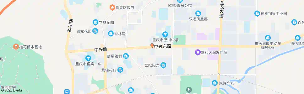 重庆铜梁塔山重百_公交站地图_重庆公交_妙搜公交查询2025
