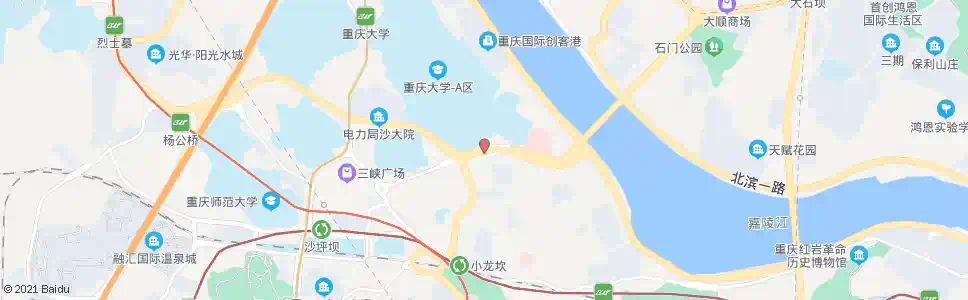 重庆市肿瘤医院_公交站地图_重庆公交_妙搜公交查询2025