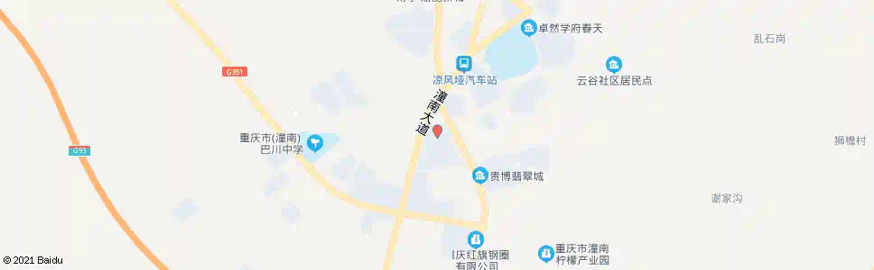 重庆华夏一品_公交站地图_重庆公交_妙搜公交查询2025