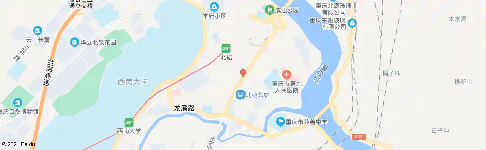 重庆碚峡商场_公交站地图_重庆公交_妙搜公交查询2025