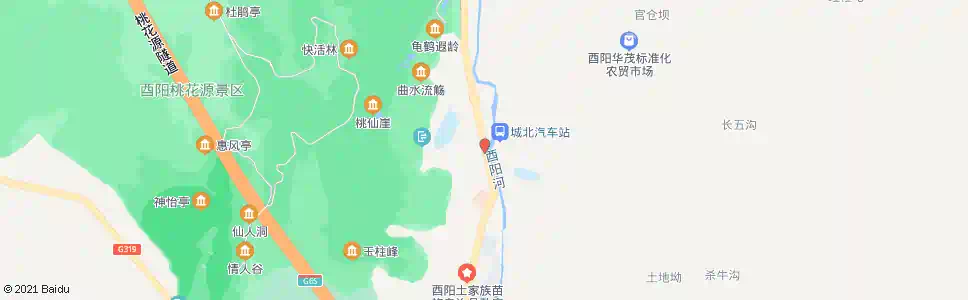 重庆酉阳水利局_公交站地图_重庆公交_妙搜公交查询2025