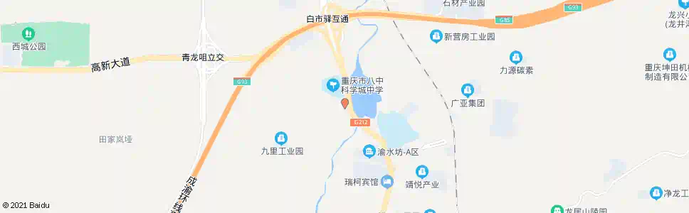 重庆春秋路口_公交站地图_重庆公交_妙搜公交查询2025