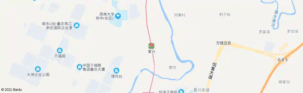 重庆复兴_公交站地图_重庆公交_妙搜公交查询2025