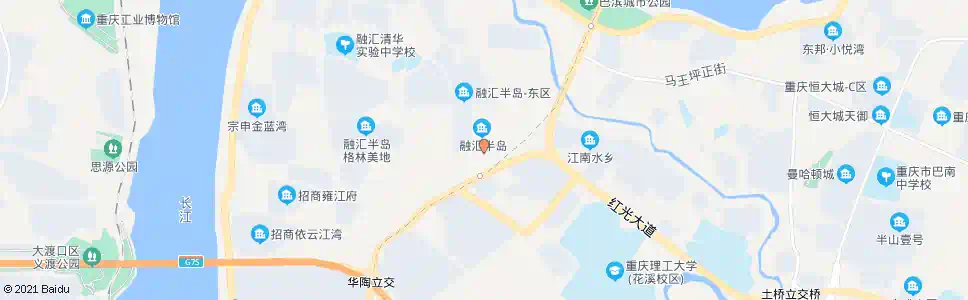 重庆外河坪公交枢纽站场_公交站地图_重庆公交_妙搜公交查询2025