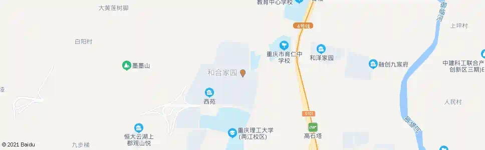 重庆福临路_公交站地图_重庆公交_妙搜公交查询2025