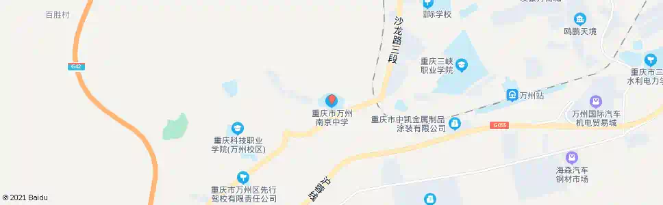 重庆龙宝中学_公交站地图_重庆公交_妙搜公交查询2025