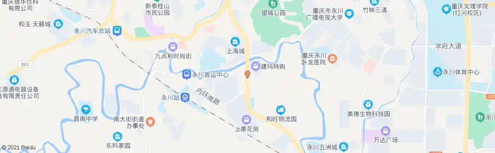 重庆永师路口_公交站地图_重庆公交_妙搜公交查询2025