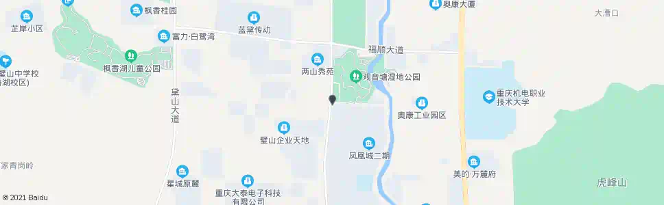 重庆溯园_公交站地图_重庆公交_妙搜公交查询2025