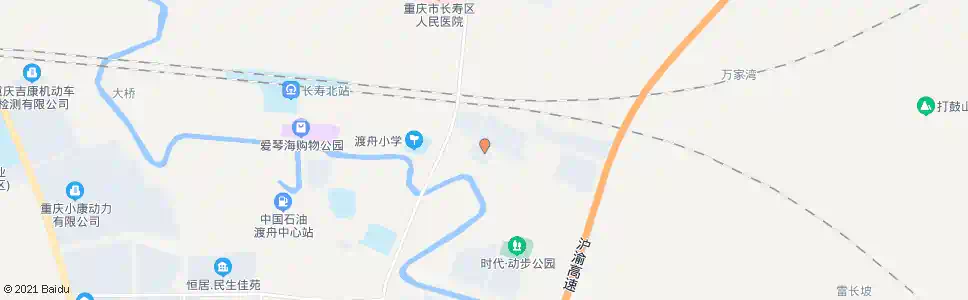 重庆开心超市_公交站地图_重庆公交_妙搜公交查询2025