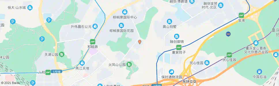重庆春城斓山_公交站地图_重庆公交_妙搜公交查询2025