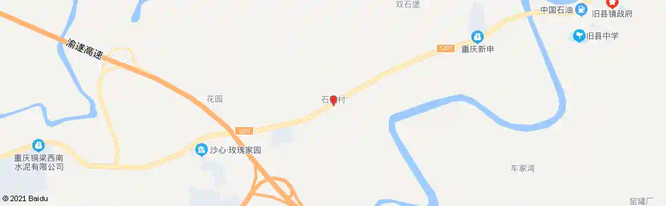 重庆石砚村_公交站地图_重庆公交_妙搜公交查询2025
