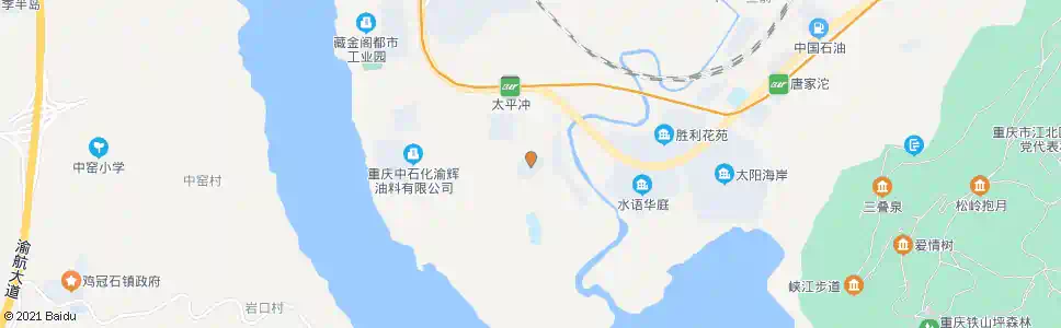 重庆金色花苑(小区)_公交站地图_重庆公交_妙搜公交查询2025